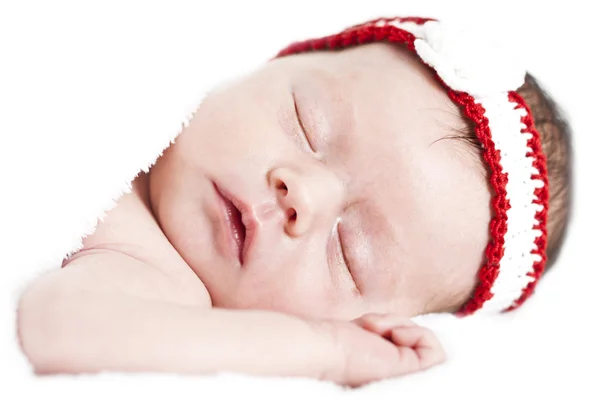 Pasgeboren baby rustig slapend — Stockfoto