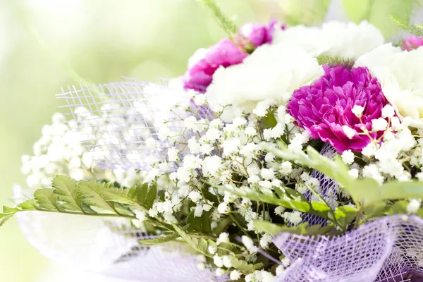 Barevné svatební kytice — Stock fotografie