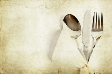 grunge arka plan üzerinde Vintage gümüş