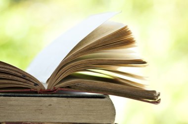 eski kitap açık