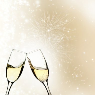 Şampanyayla holiday lights karşı gözlük