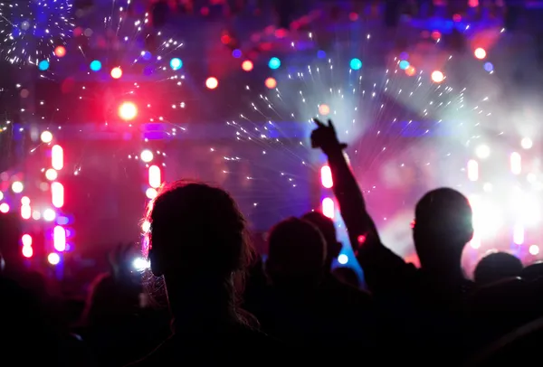 Celebrando el Año Nuevo — Foto de Stock