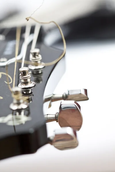 Elektro gitar üzerinde kapat — Stok fotoğraf
