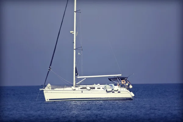 Foto vintage de um barco — Fotografia de Stock