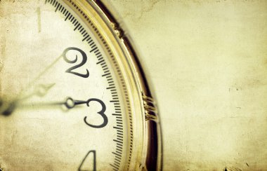 Vintage altın saati