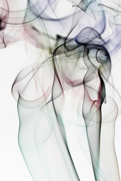 Different colored smoke — Stock Photo, Image