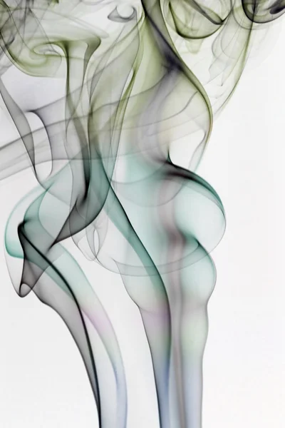 Különböző színes füst — Stock Fotó