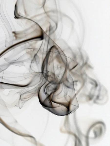 Black and brown smoke — Stock Photo, Image