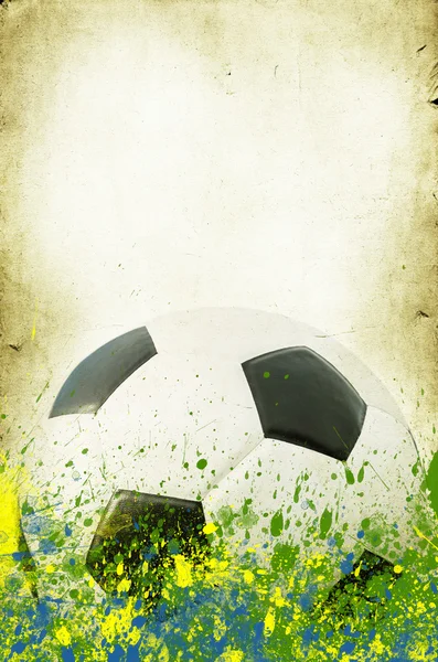 Футбольный мяч Бразилии 2014 — стоковое фото