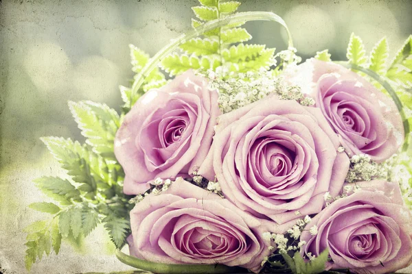 Foto von rosa Hochzeitsstrauß — Stockfoto