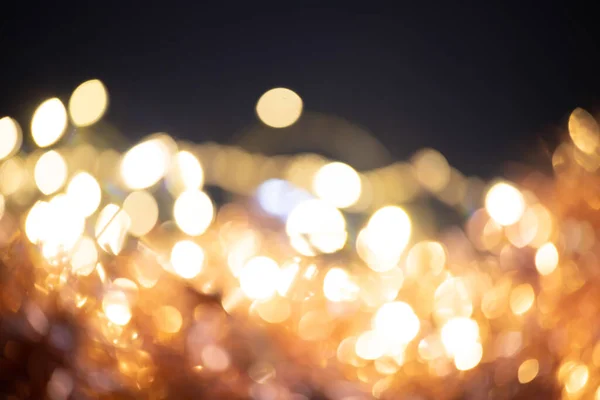 Bunte Weihnachtsbeleuchtung Bokeh Hintergrund — Stockfoto