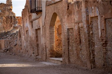 İspanyol İç Savaşı sırasında Belchite hayalet kasabası, Zaragoza