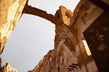 İspanyol İç Savaşı sırasında Belchite hayalet kasabası, Zaragoza