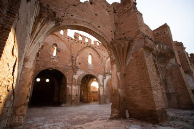 İspanyol İç Savaşı sırasında Belchite hayalet kasabası, Zaragoza
