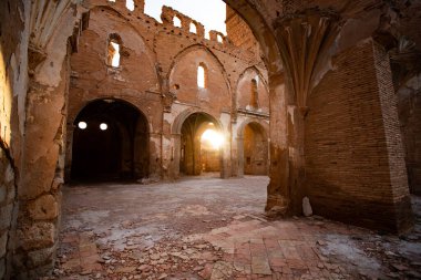 İspanyol İç Savaşı sırasında Belchite hayalet kasabası, Zaragoza
