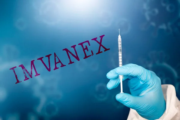 Vial Vaccine Monkeypox Virus — Stock Fotó