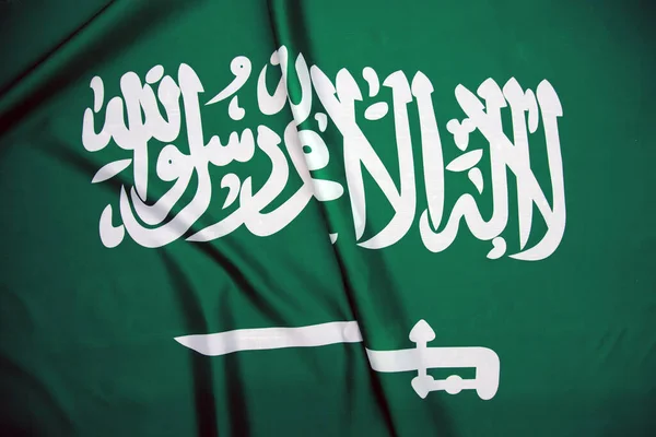 Saudi Arabia Flag Use National Day Country National Occasions —  Fotos de Stock