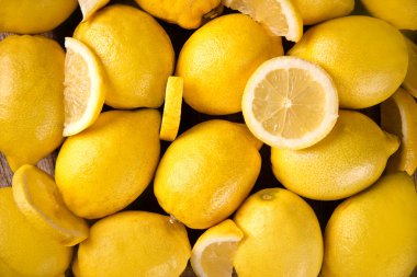 Fresh lemons clipart