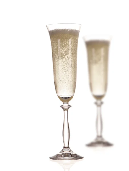 Champagneglas — Stockfoto