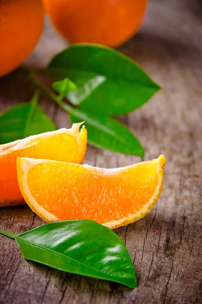 Φρεσκοκομμένου πορτοκάλια — Φωτογραφία Αρχείου