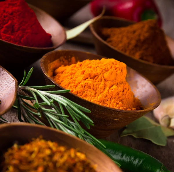 Assorted spices — Stock Photo, Image