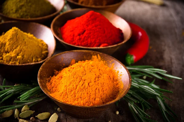 Assorted spices — Stock Photo, Image