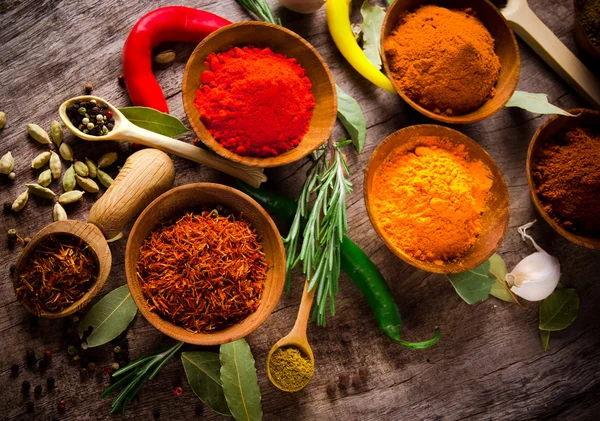 Assorted spices — Stock Photo, Image