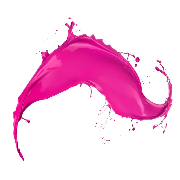 renkli boya sıçraması