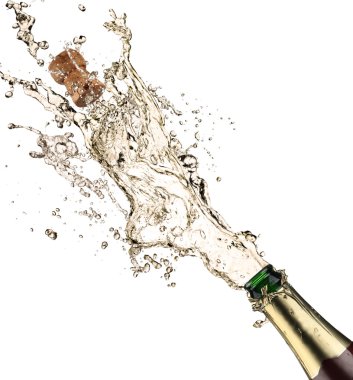 Champagne explosion