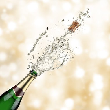Champagne explosion