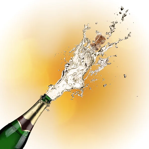 Champagne explosion — Stockfoto