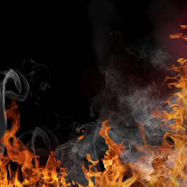 Fire flames — Stock Photo, Image