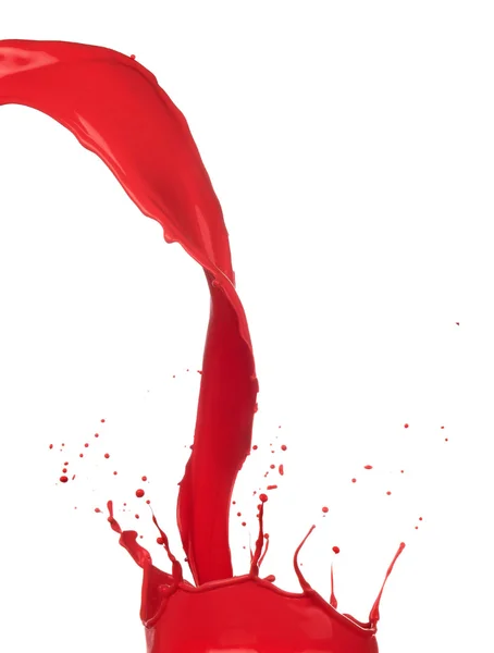 Colored paint splashe — Stock Photo, Image