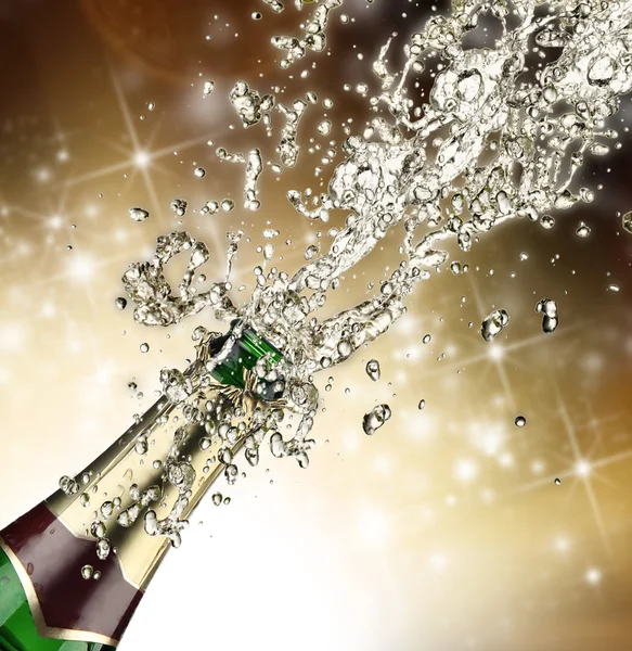 シャンパンの爆発 — ストック写真