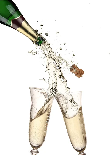Explosión de champán —  Fotos de Stock