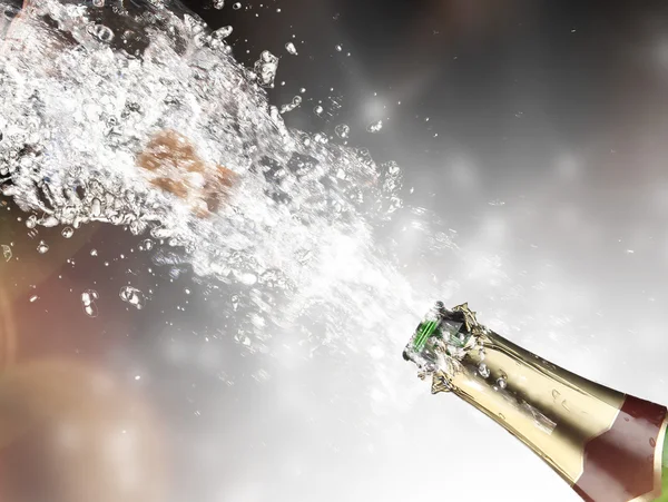 Champagne explosion — Stock Photo, Image
