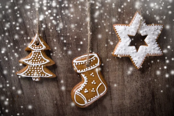 Traditional gingerbread cookies — Stock Photo, Image