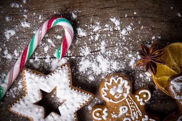 Traditional gingerbread cookies — Stock Photo, Image