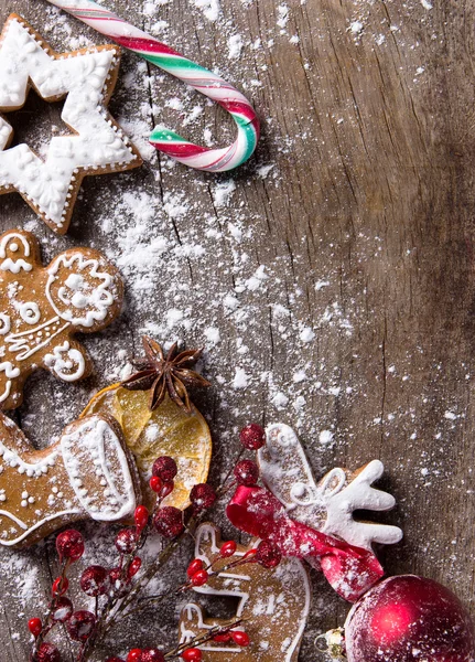 Galletas tradicionales de jengibre — Foto de Stock