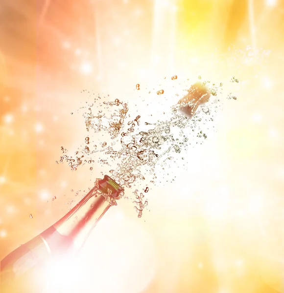 Champagne explosion — Stock Photo, Image