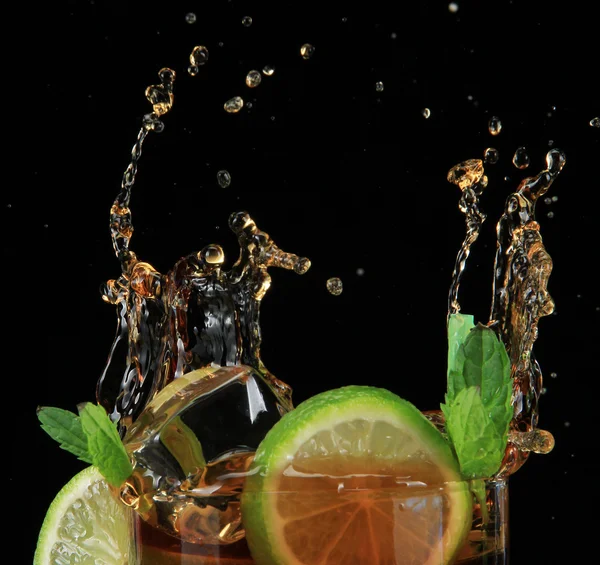 Kuba Libre cocktail — Stockfoto