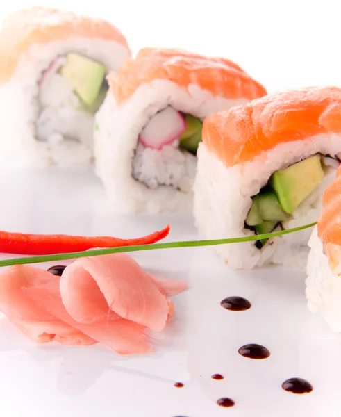 Japanese seafood sushi — Stock Photo, Image