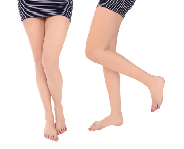 Длинные ноги красивой женщины — стоковое фото
