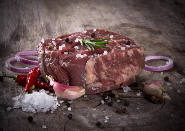 Premium Raw beef sirloin — Stock Photo, Image