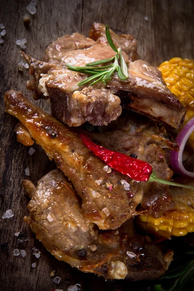 Delicious lamb chops — Stock Photo, Image