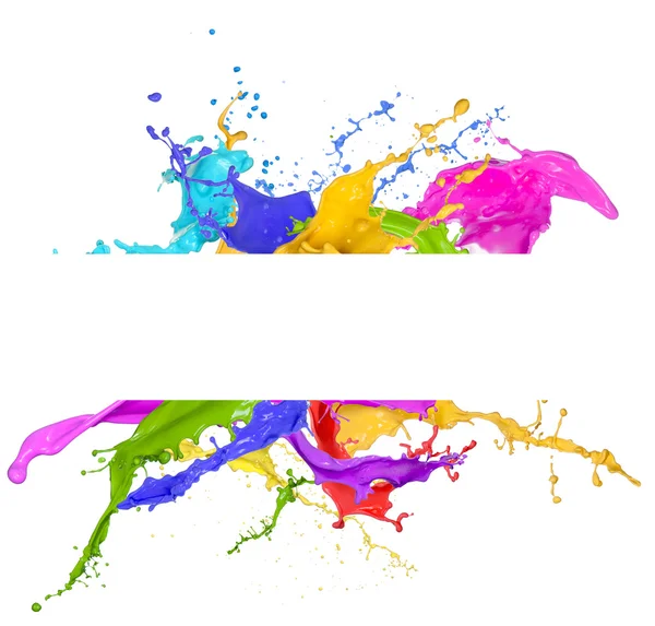 Colorful splash — Stock Photo, Image