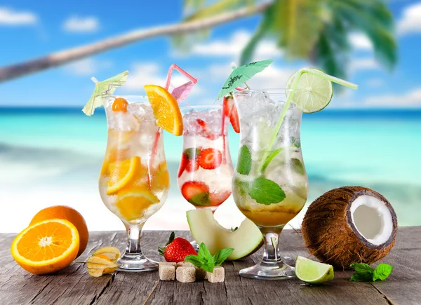 Bebidas frías de verano — Foto de Stock