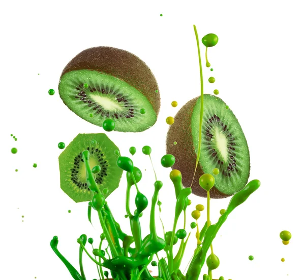 Fresh kiwi slices — Stock Photo, Image