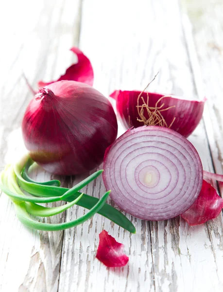 Purple onion — Stock Photo, Image