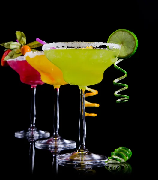 Fruit cocktails — Stockfoto